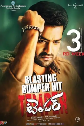 Temper (2015) UNCUT Web-HDRip [Hindi (ORG 2.0) & Telugu] 1080p 720p & 480p Dual Audio x264 HD