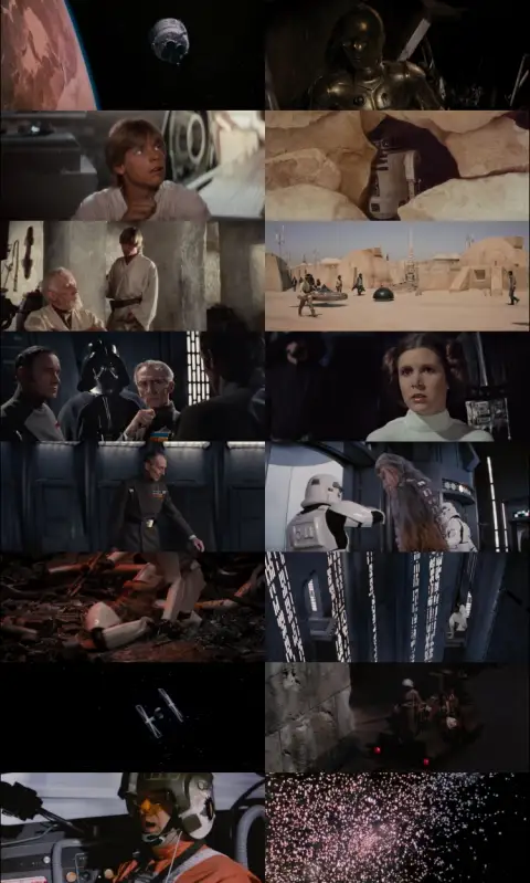 Still 1 of Star Wars Episode IV A New Hope (1977) BluRay [Hindi (DD5.1) & English] 1080p 720p & 480p Dual Audio [x264]